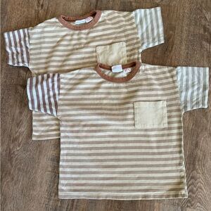 Twin Zara shirts size 2-3